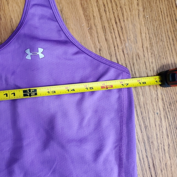 Under Armour Purple Tank Top Loose Fit - Used Excellent Condition - Picture 2 of 5